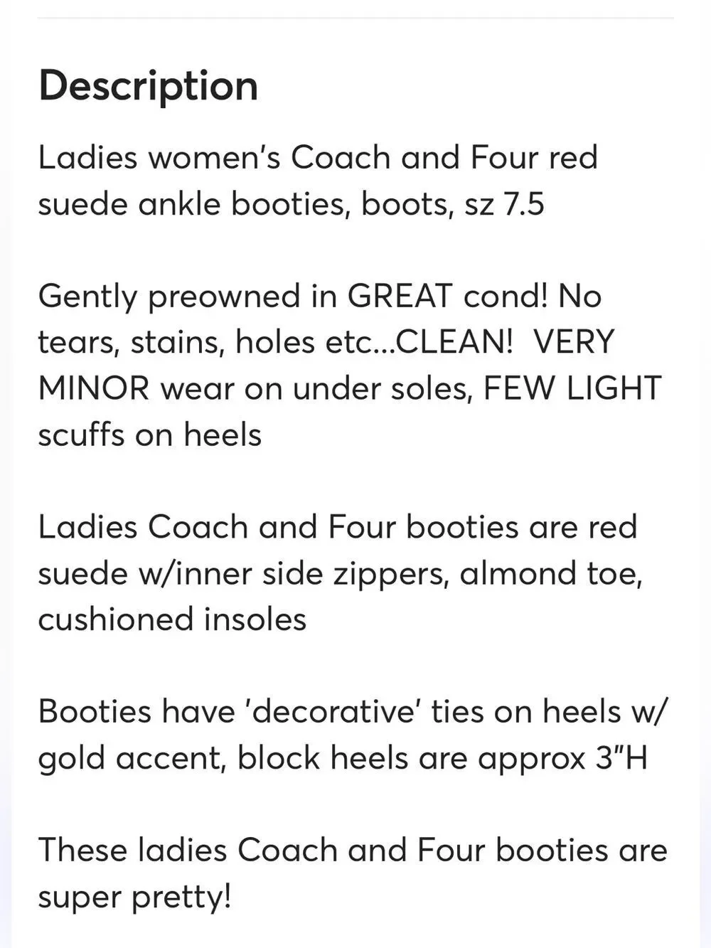 Coach vibrant red